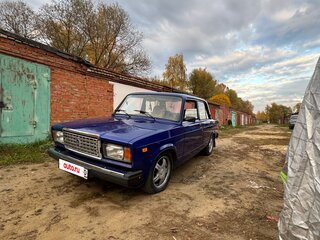 2011 Lada (ВАЗ) 2107, синий, 330000 рублей, вид 1