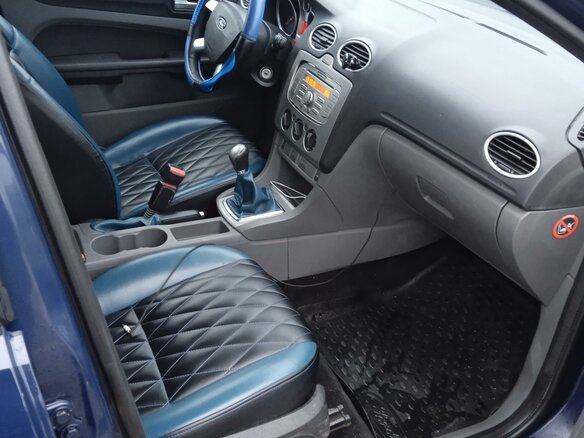 2009 Ford Focus II Рестайлинг, синий, 750000 рублей - вид 7