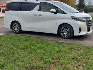 2019 Toyota Alphard III Рестайлинг, белый, 3300000 рублей, вид 3