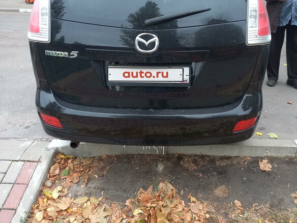 2008 Mazda 5 I (CR) Рестайлинг, чёрный, 1099000 рублей - вид 2