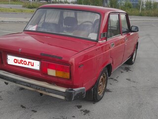 1995 Lada (ВАЗ) 2105, красный, 80000 рублей, вид 3