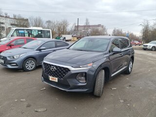 2020 Hyundai Santa Fe IV, серый, 3200000 рублей, вид 4