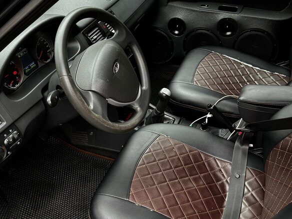 2012 Lada (ВАЗ) Priora I, зелёный, 300000 рублей - вид 6