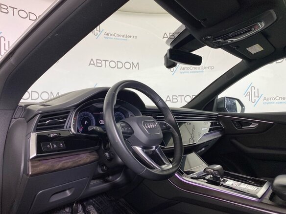 2018 Audi Q8 55 TFSI I (4M), серый, 6099900 рублей - вид 8