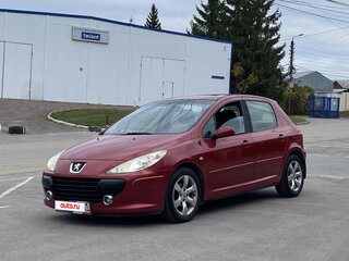 2006 Peugeot 307 I Рестайлинг, пурпурный, 350000 рублей, вид 1
