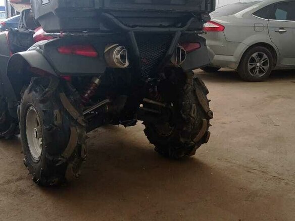 2004 Honda TRX 650 (Rincon), красный, 620000 рублей - вид 5