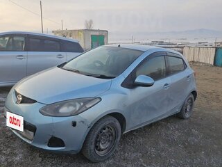 2007 Mazda Demio III (DE), голубой, 660000 рублей, вид 2