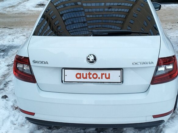 2017 Skoda Octavia III (A7) Рестайлинг, белый, 2150000 рублей - вид 6