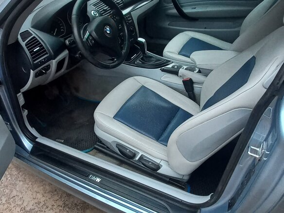2008 BMW 1 серии 120i I (E81/E82/E87/E88) Рестайлинг, голубой, 1000000 рублей - вид 5