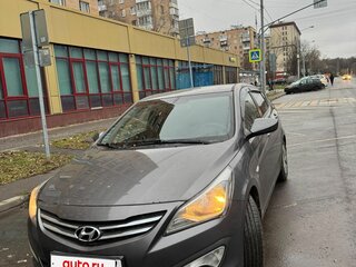 2014 Hyundai Solaris I Рестайлинг, серый, 650000 рублей, вид 2