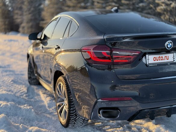 2019 BMW X6 40d II (F16), чёрный, 6000000 рублей - вид 11