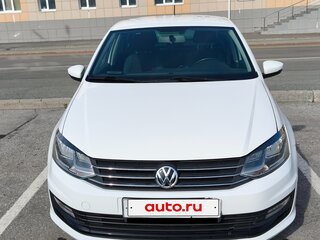 2019 Volkswagen Polo V Рестайлинг, белый, 1290000 рублей, вид 1