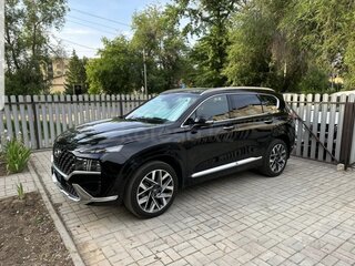 2022 Hyundai Santa Fe IV Рестайлинг, чёрный, 4150000 рублей, вид 3