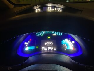 2014 Nissan Leaf I (ZE0/AZE0), чёрный, 1490000 рублей, вид 2