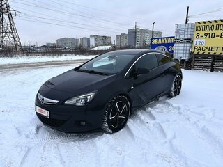 2013 Opel Astra GTC J Рестайлинг, чёрный, 750000 рублей, вид 2