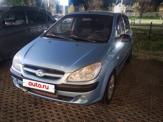 2008 Hyundai Getz I Рестайлинг, голубой, 220000 рублей, вид 1