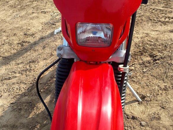 2002 Honda XR 250, красный, 350000 рублей - вид 1