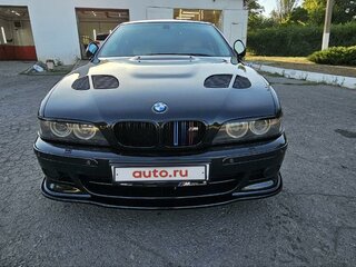 2002 BMW 5 серии 540i IV (E39) Рестайлинг, чёрный, 3000000 рублей, вид 2