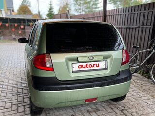 2008 Hyundai Getz I Рестайлинг, зелёный, 455000 рублей, вид 4