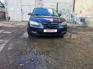 2008 Mazda 3 I (BK) Рестайлинг, чёрный, 660000 рублей, вид 1