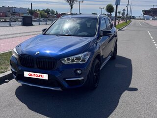 2018 BMW X1 25i xDrive II (F48), синий, 2600000 рублей, вид 2