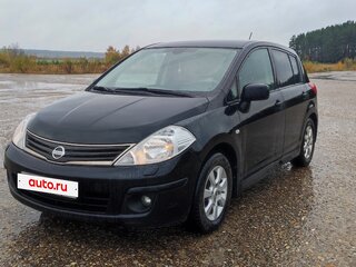 2011 Nissan Tiida I Рестайлинг, чёрный, 720000 рублей, вид 1