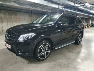 2017 Mercedes-Benz GLE 400 9G-Tronic I (W166), чёрный, 4800000 рублей, вид 1