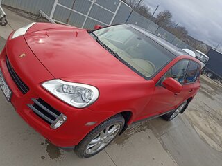2007 Porsche Cayenne S I Рестайлинг (957), красный, 1450000 рублей, вид 3