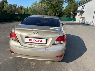 2012 Hyundai Solaris I, бежевый, 530000 рублей, вид 3