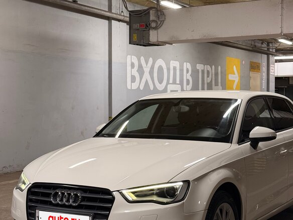 2013 Audi A3 III (8V), белый, 1350000 рублей