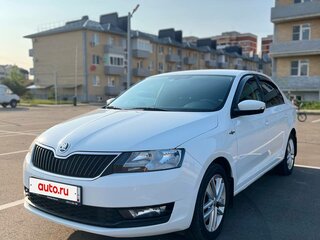 2018 Skoda Rapid I Рестайлинг, белый, 1480000 рублей, вид 1