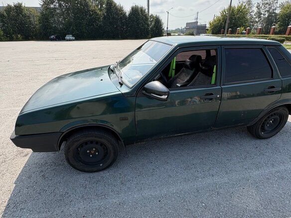 2003 Lada (ВАЗ) 21099, зелёный, 250000 рублей - вид 12