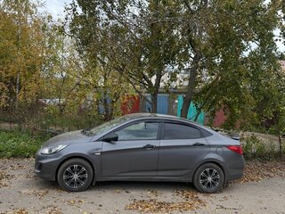 2013 Hyundai Solaris I, чёрный, 499000 рублей, вид 5
