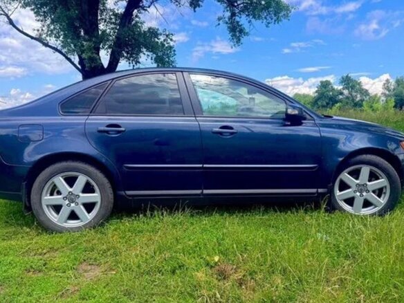 2007 Volvo S40 II, синий, 600000 рублей - вид 2