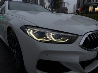 2019 BMW 8 серии Gran Coupe 840d xDrive II (G14/G15/G16), белый, 6450000 рублей, вид 5
