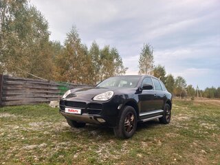 2006 Porsche Cayenne S I (955), чёрный, 1600000 рублей, вид 1