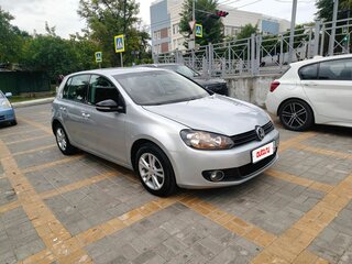2012 Volkswagen Golf VI, серебристый, 735000 рублей, вид 3