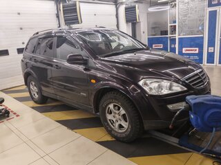 2008 SsangYong Kyron I Рестайлинг, красный, 530000 рублей, вид 2