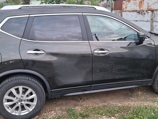 2017 Nissan Rogue II Рестайлинг, зелёный, 1540000 рублей, вид 3