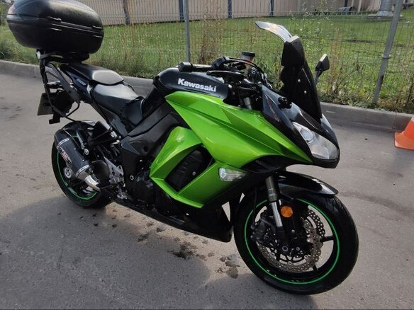 2012 Kawasaki Z 1000SX, чёрный, 750000 рублей