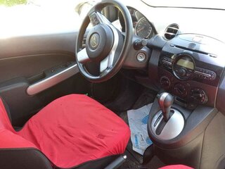 2012 Mazda 2 II Рестайлинг (DE2), белый, 559999 рублей, вид 3