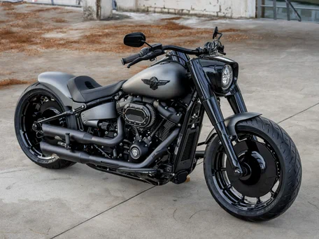 2025 Harley-Davidson Fat Boy, чёрный, 5500000 рублей, вид 5