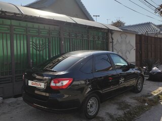 2015 Lada (ВАЗ) Granta I, чёрный, 530000 рублей, вид 3