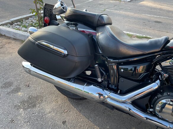 2013 Yamaha XVS1300, чёрный, 750000 рублей - вид 15