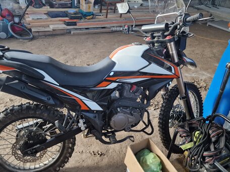 2023 Shineray Adventure 250, оранжевый, 145000 рублей, вид 4