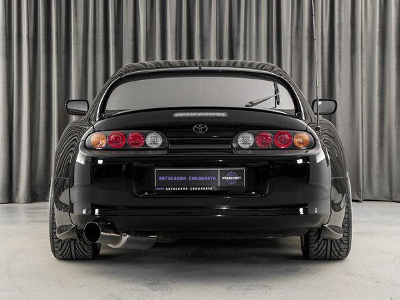 1994 Toyota Supra IV (A80), чёрный - вид 9
