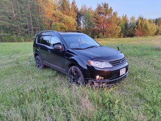 2007 Mitsubishi Outlander II, чёрный, 1500000 рублей, вид 1