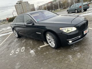 2012 BMW 7 серии Long 750Li xDrive V (F01/F02/F04), чёрный, 2300000 рублей, вид 4