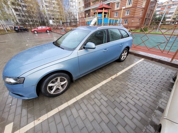 2008 Audi A4 IV (B8), голубой, 1250000 рублей - вид 6