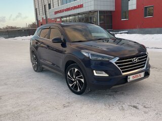 2020 Hyundai Tucson III Рестайлинг, синий, 3200000 рублей, вид 3